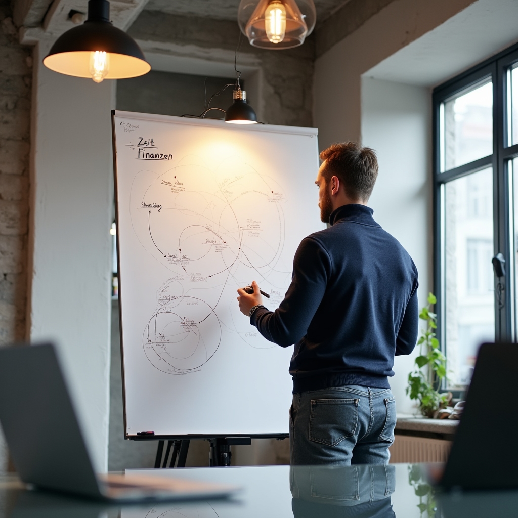 Whiteboard-Session zur Programmvision